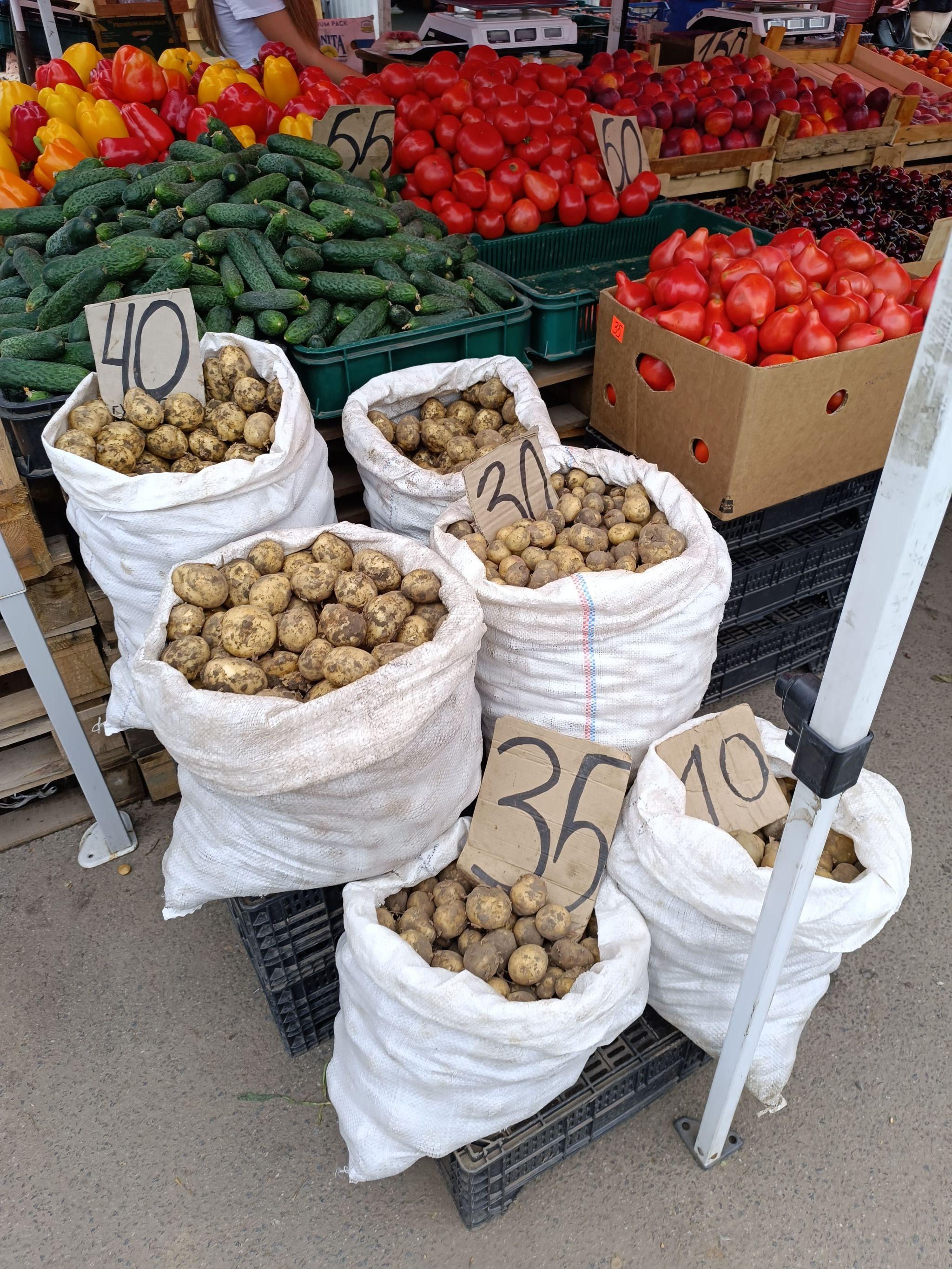 Новини Тернополя - фото з Абрикоси, лохина та черешня: що та за скільки продають на овочевому ринку Тернополя