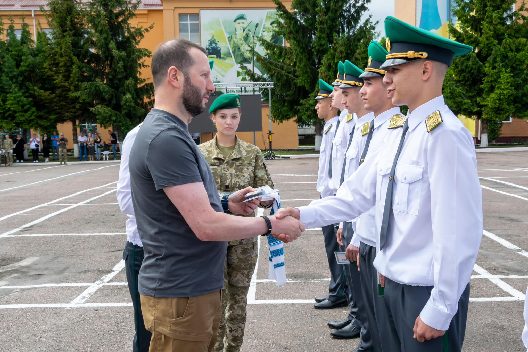 Новини Хмельницького - фото з У Хмельницькому відбувся другий випуск ліцеїстів-прикордонників (ФОТО, ВІДЕО)