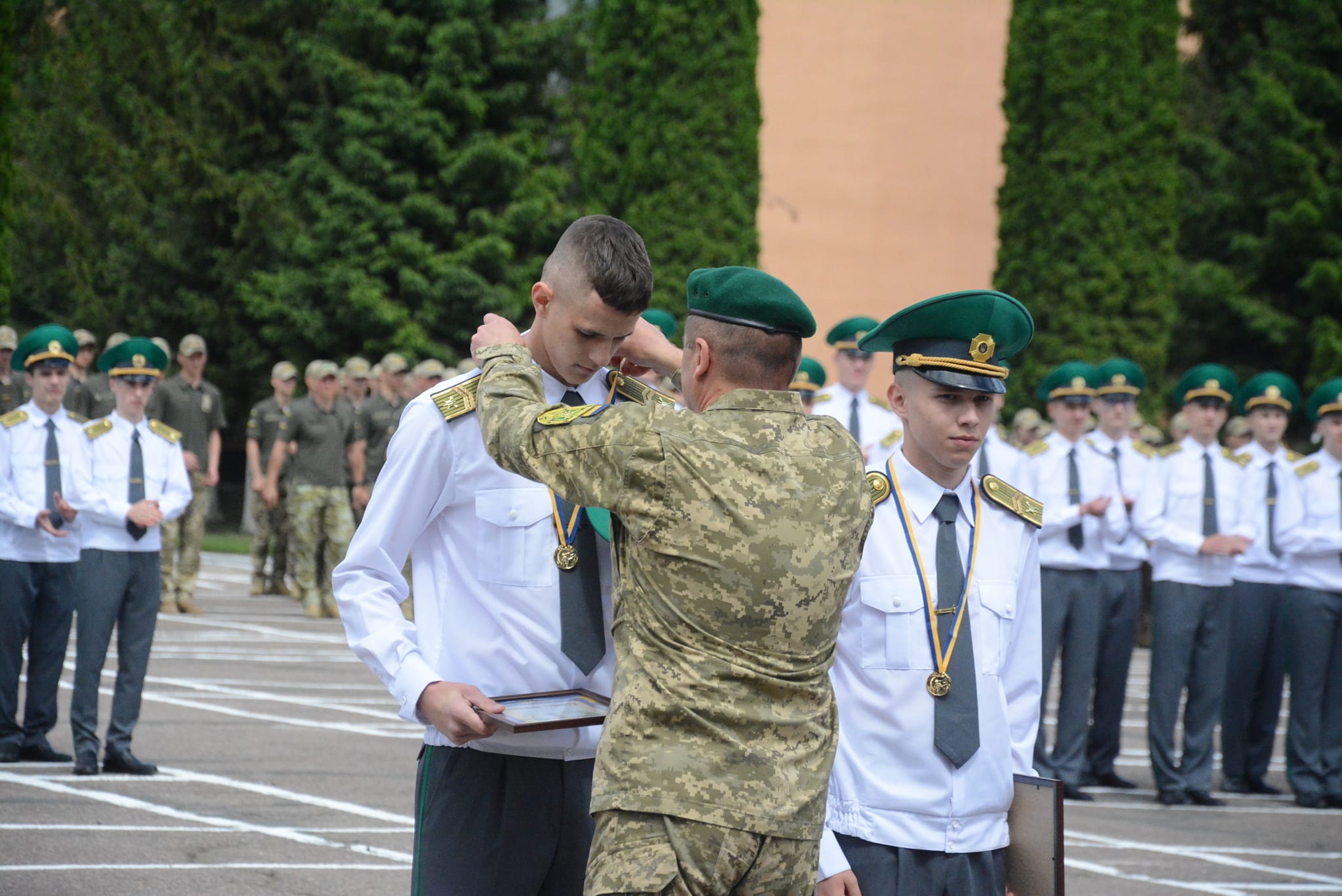 Новини Хмельницького - фото з У Хмельницькому відбувся другий випуск ліцеїстів-прикордонників (ФОТО, ВІДЕО)