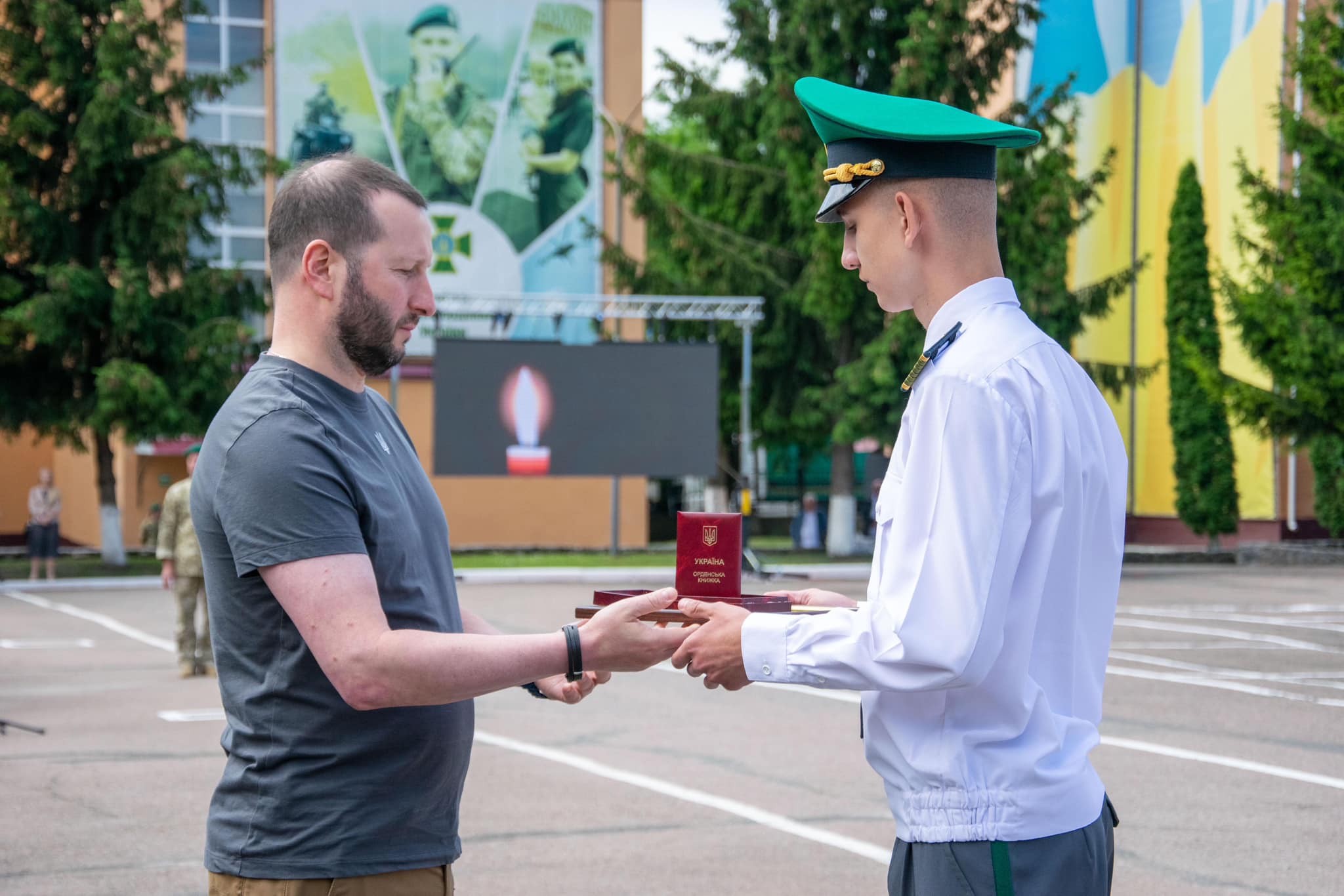 Новини Хмельницького - фото з У Хмельницькому відбувся другий випуск ліцеїстів-прикордонників (ФОТО, ВІДЕО)