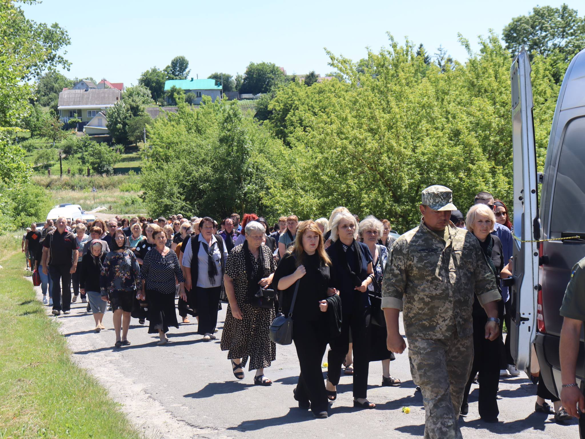 Новини Тернополя - фото з Біля Тернополя попрощалися із загиблим воїном