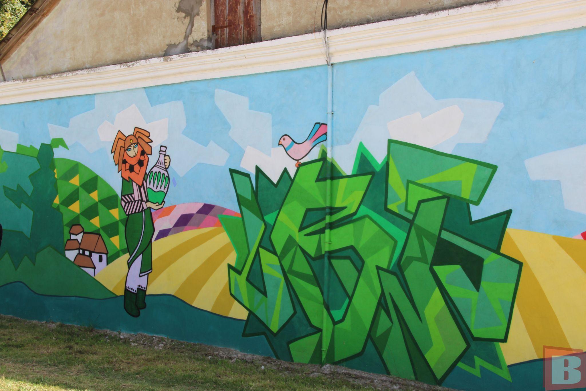 Новини Хмельницького - фото з 20 муралів на Кам'янеччині: хто створив і для чого