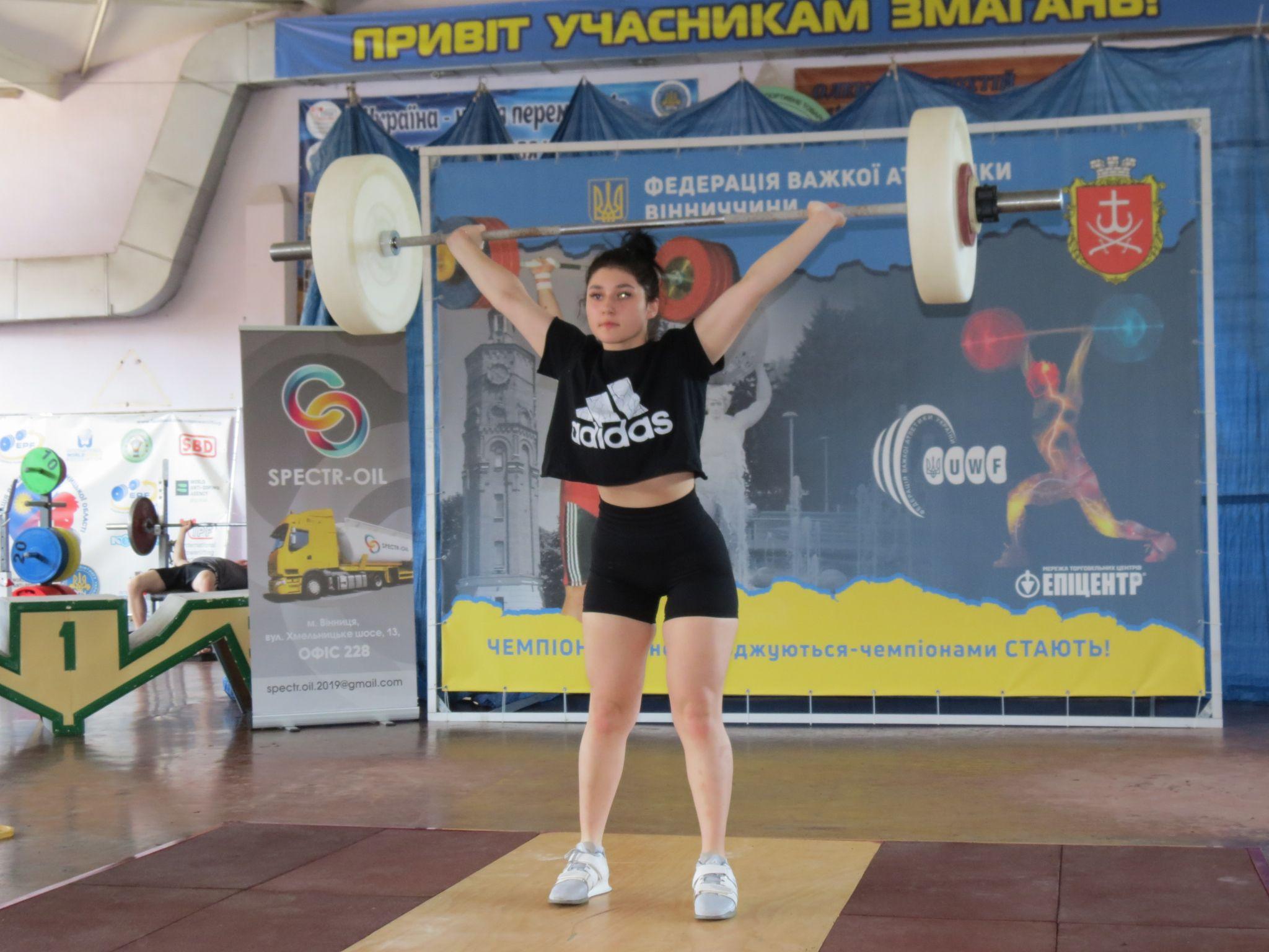 Новини Вінниці - фото з Чемпіонка підіймає більше власної ваги. Відібрали штангістів на чемпіонат України