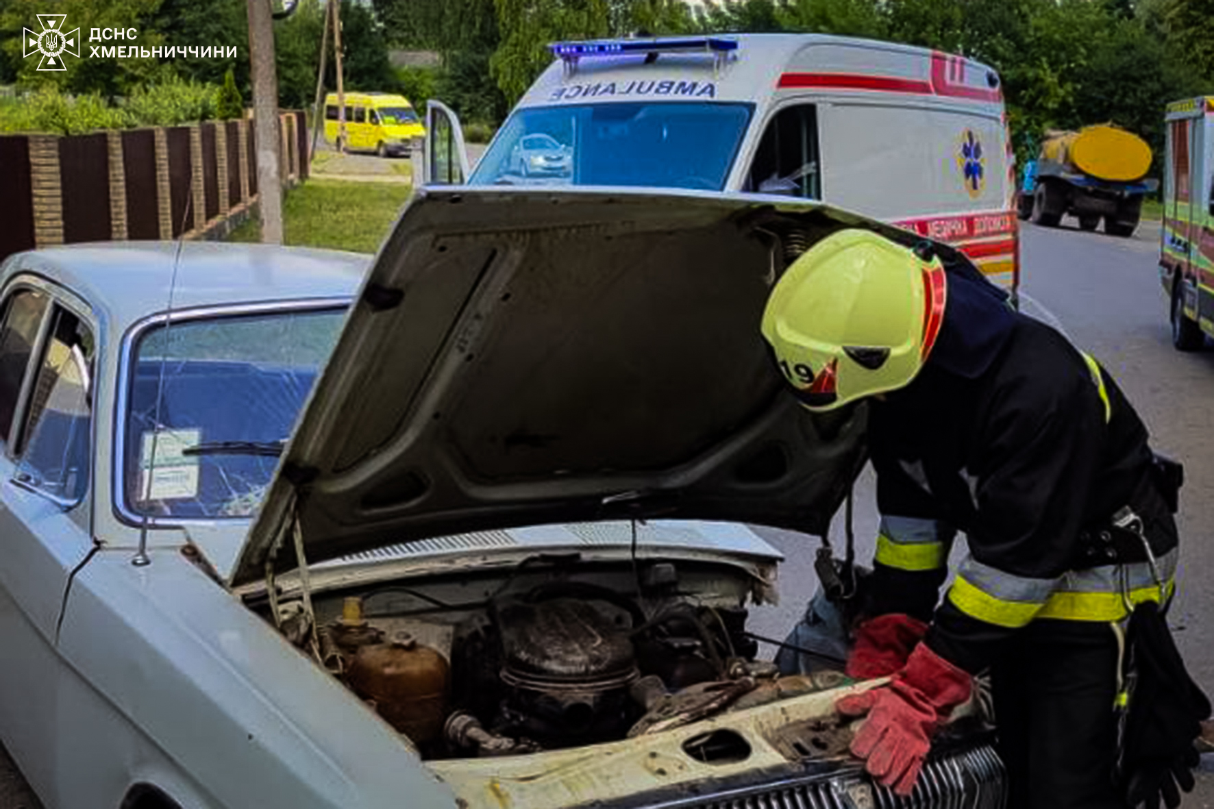 Новини Хмельницького - фото з На Старокостянтинівщині сталась аварія за участі «Волги»