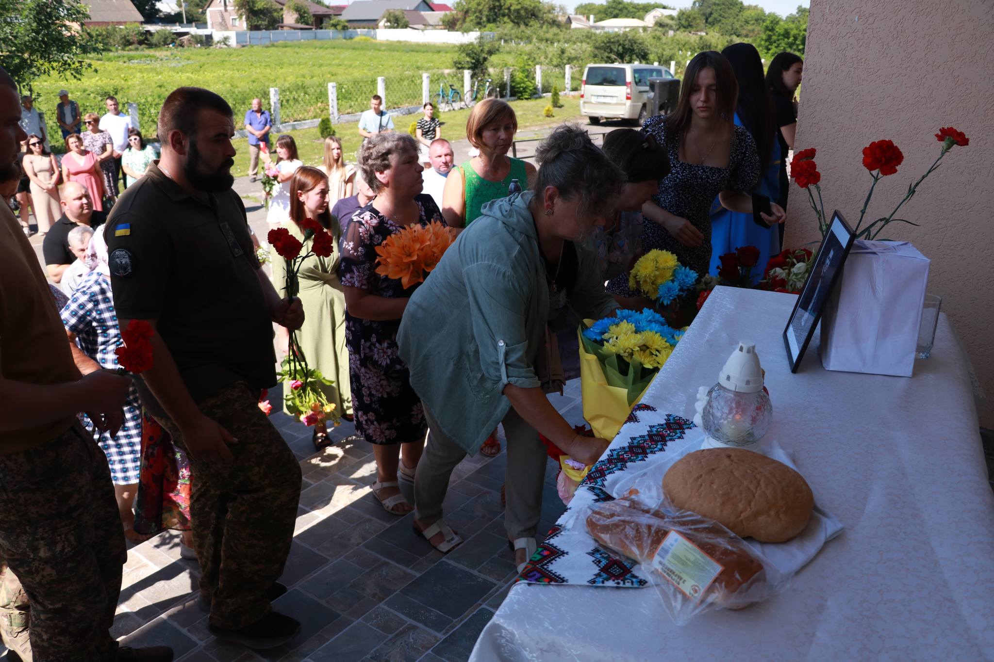 Новини Вінниці - фото з «Був завжди усміхнений та веселий». У Корделівці вшанували пам’ять бійця «Червоної калини»