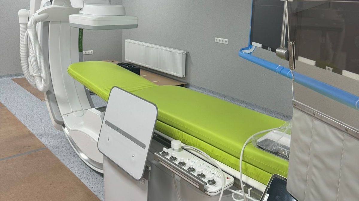 Новини Тернополя - фото з У лікарні на Тернопільщині встановили сучасний ангіограф