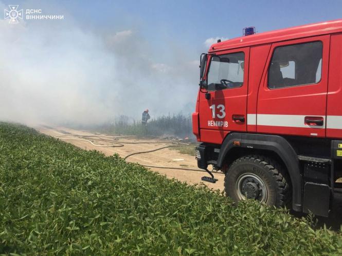 Новини Вінниці - фото з В області за добу сталося дев'ять пожеж: що та де горіло