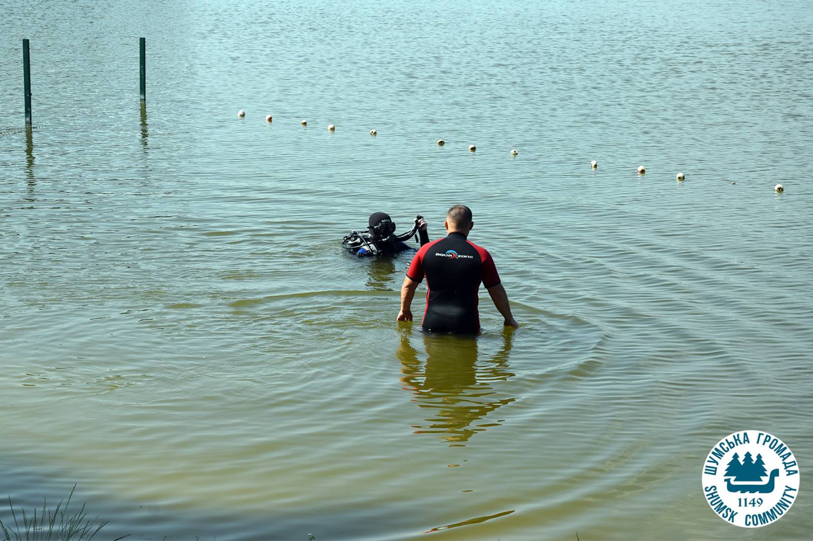 Новини Тернополя - фото з У парку на Тернопільщині облашували місце для купання