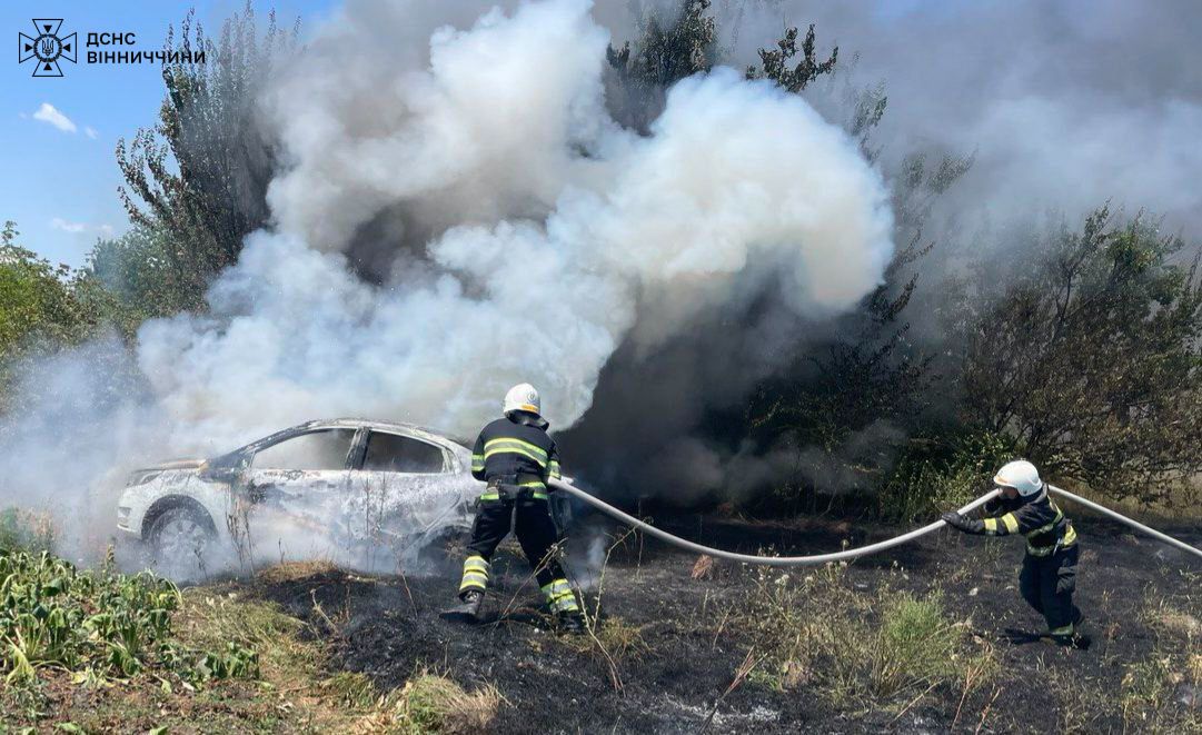 Новини Вінниці - фото з За минулу добу надзвичайники Вінниччини погасили 24 пожежі