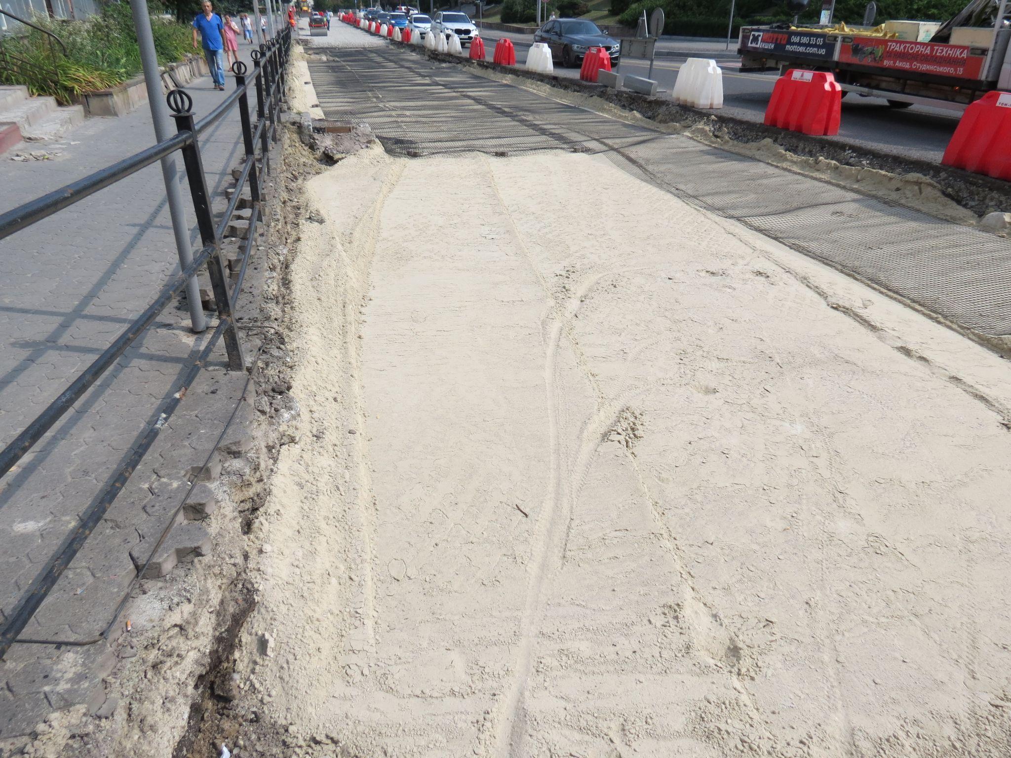 Новини Тернополя - фото з Затори через ремонт на Грушевського: у якому стані вулиця