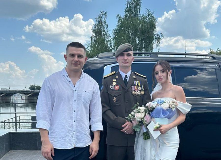 Новини Вінниці - фото з Легендарний захисник Богдан Копчатов одружився з коханою у Вінниці