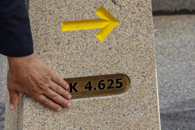 Новини Вінниці - фото з У Вінниці відкрили найсхідніший в Європі вказівник Camino de Santiago