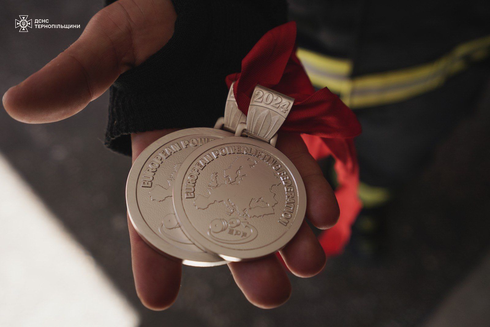 Новини Тернополя - фото з Тернопільський рятувальник Михайло Шаблій здобув «срібло» на Чемпіонаті Європи з пауерліфтингу