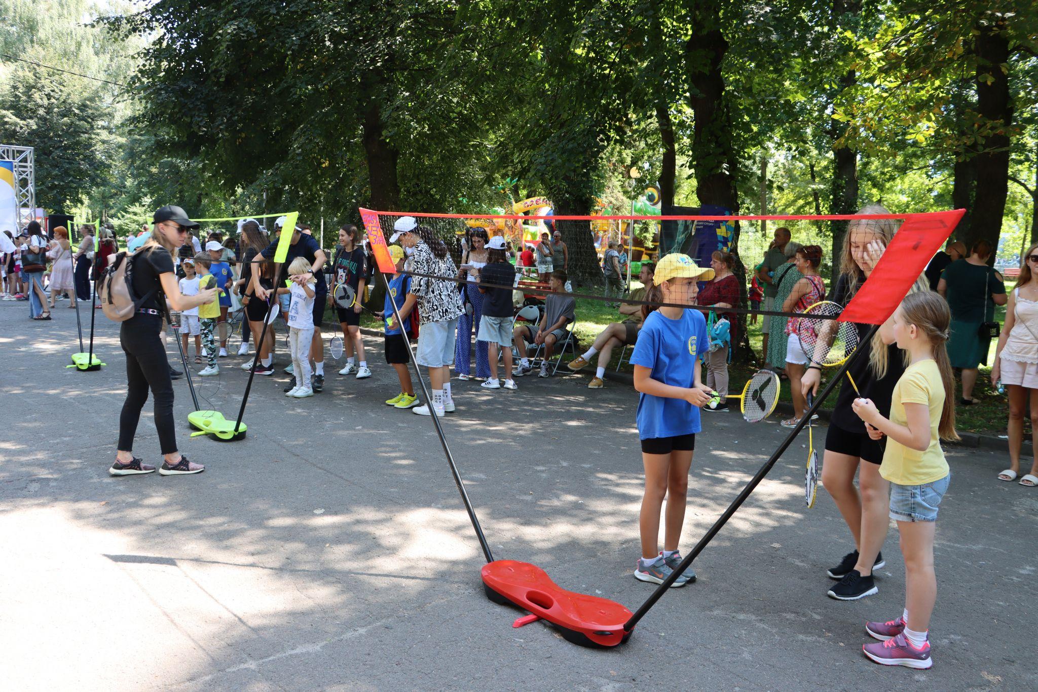Новини Тернополя - фото з У парку Шевченка влаштували спортивний фестиваль для дітей