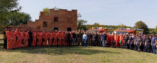 Новини Вінниці - фото з Надзвичайники провели масштабні тренування за сценарієм «Хімічна загроза»