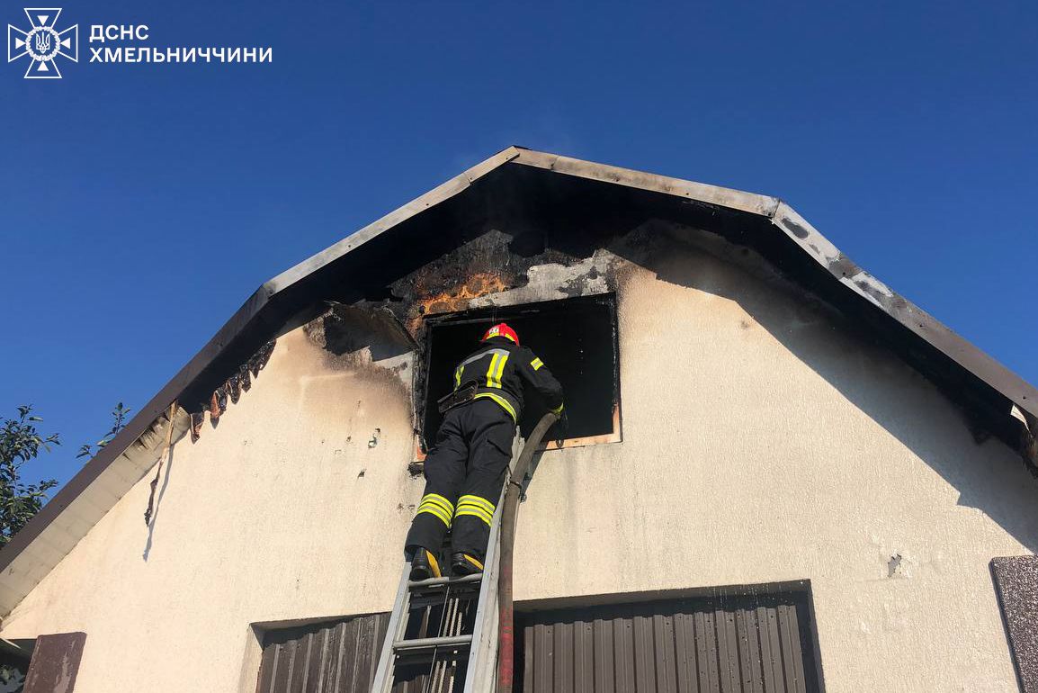 Новини Хмельницького - фото з Палала підсобка та електрощитова: на Хмельниччині ліквідували 6 пожеж (ФОТО