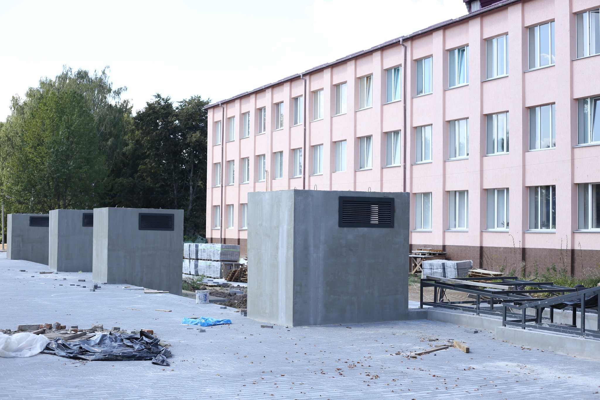 Новини Хмельницького - фото з На Хмельниччині добудовують одне із найбільших укриттів області: скільки коштувало та яка місткість