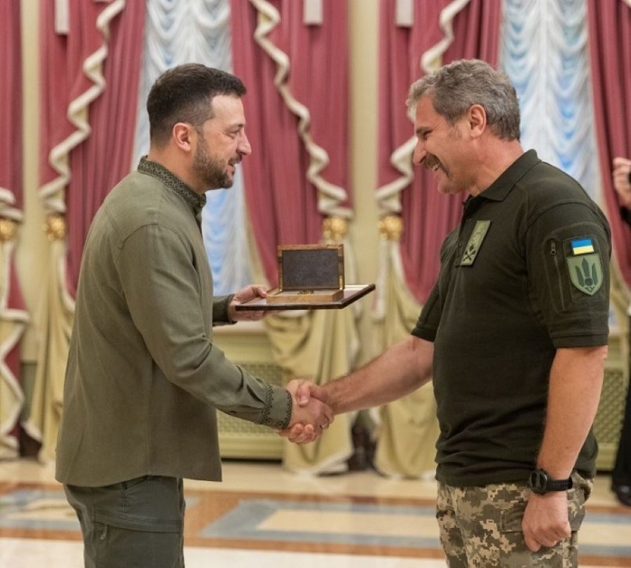 Новини Вінниці - фото з Його дрони били по Кримському мосту. Генерал з Калинівки отримав нагороду «Національна легенда України»