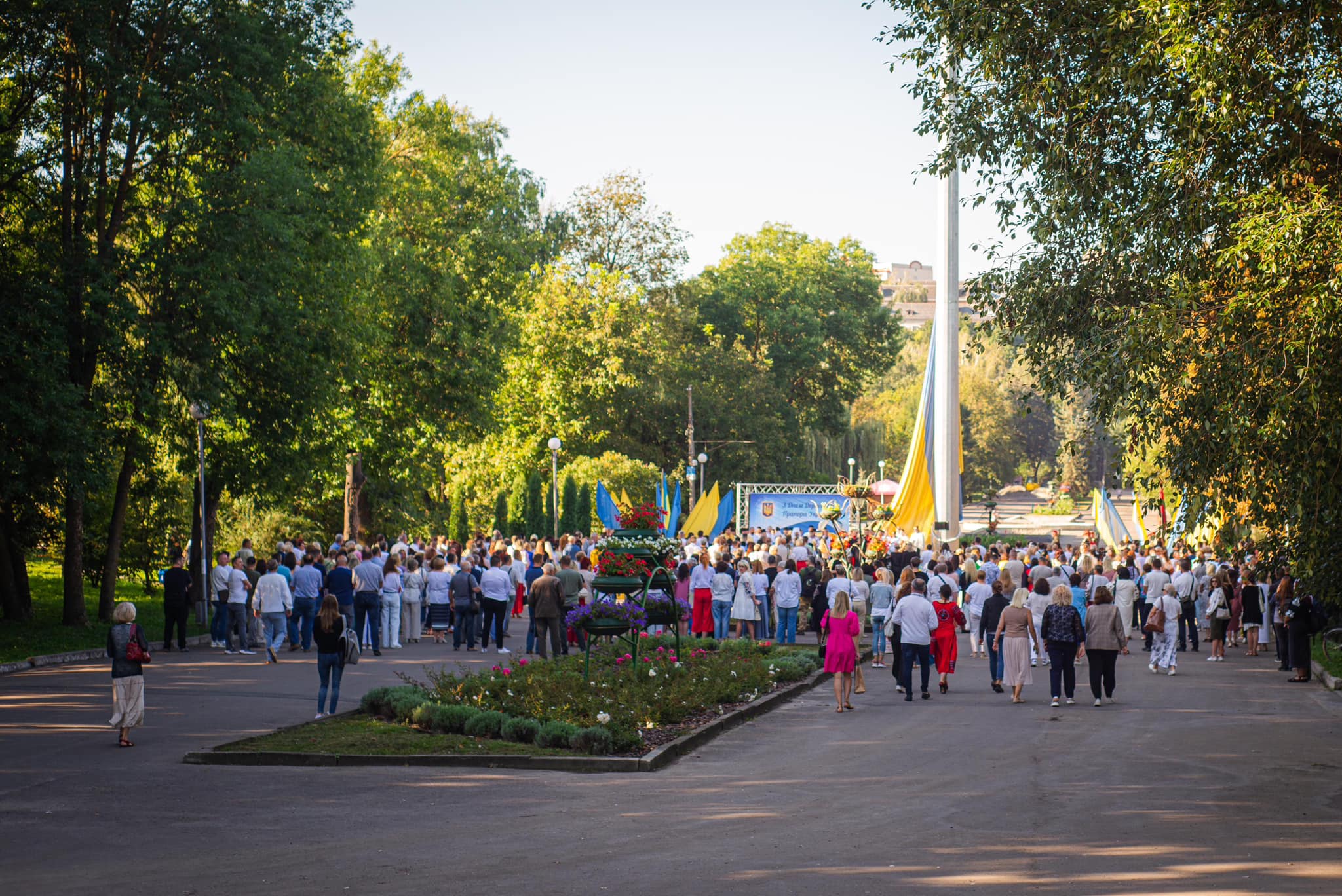 Новини Тернополя - фото з У Тернополі відзначили День Державного прапора