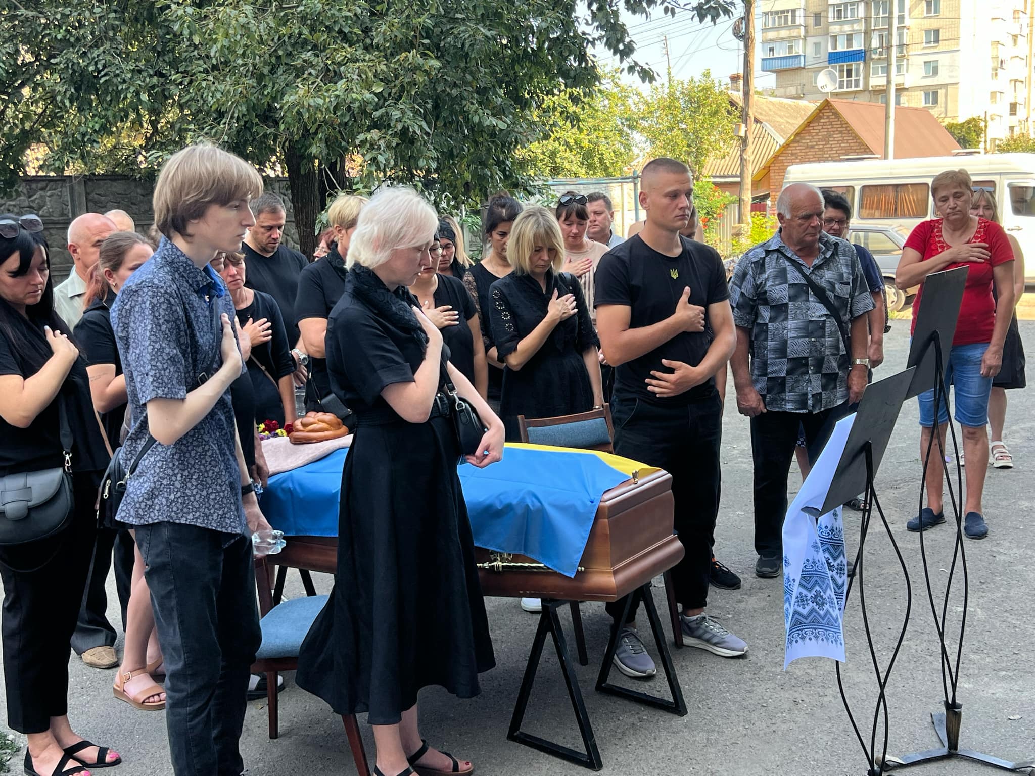 Новини Вінниці - фото з Від сьогодні мав бути у відпустці. Вінниця попрощалася із загиблим під Донецьком захисником