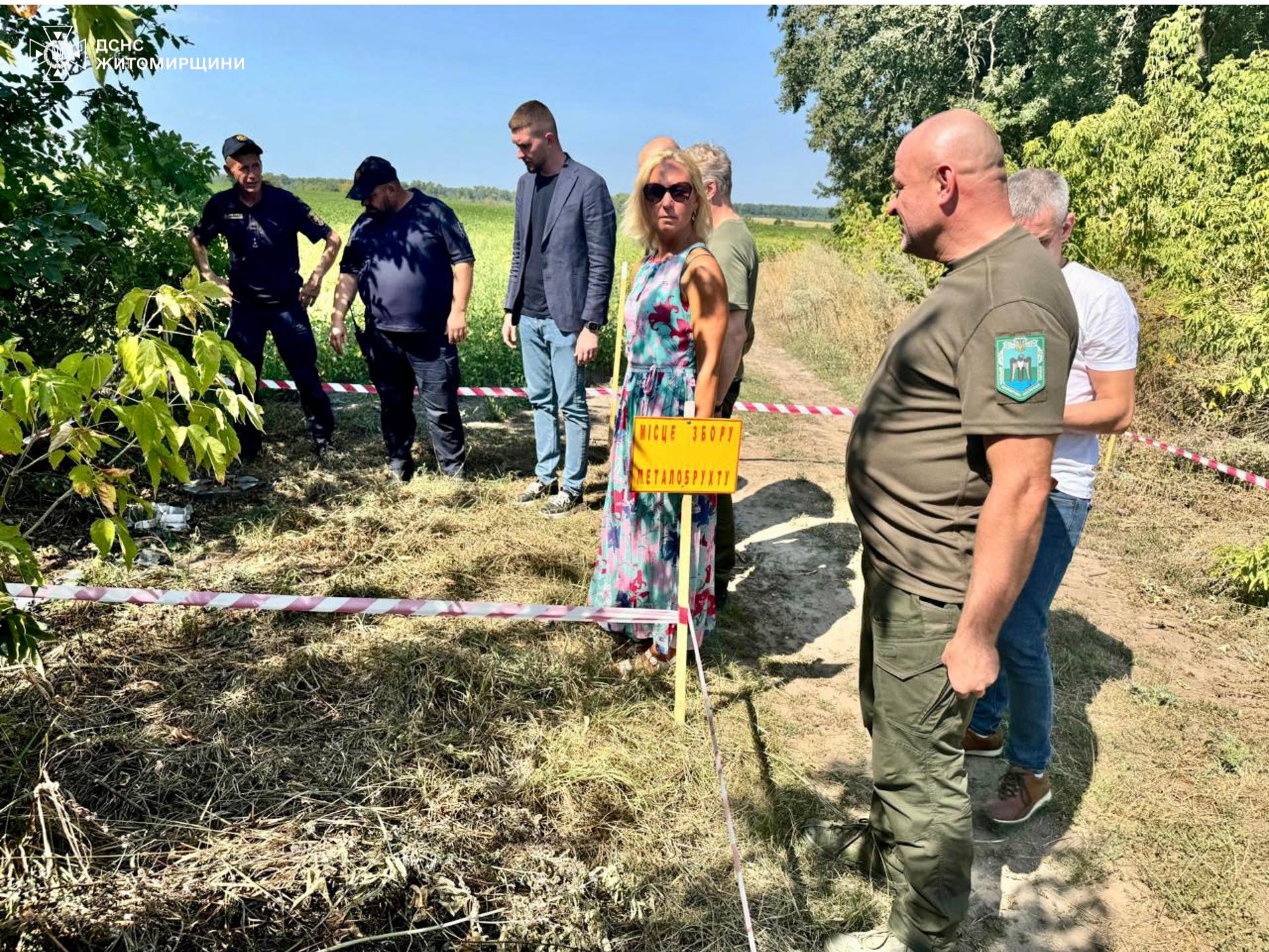 Новини Житомира - фото з До житомирських рятувальників з дружнім візитом завітала делегація з Естонської республіки