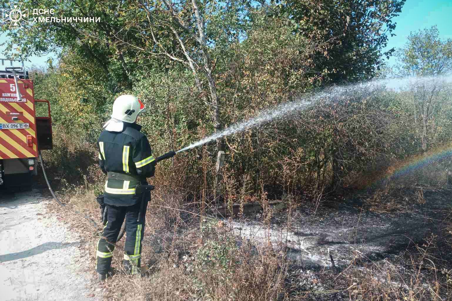 Новини Хмельницького - фото з Палало 6000 кв. метрів: на Хмельниччині сталося 7 пожеж у екосистемах
