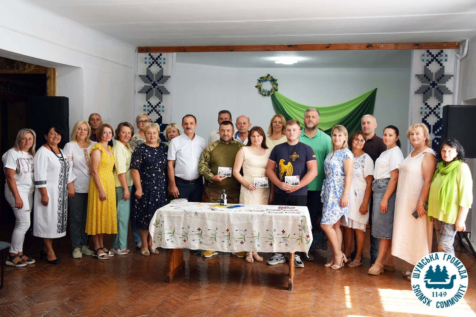 Новини Тернополя - фото з У Шумську відбулося погашення марки та конверта, присвячених родині Степана Бандери