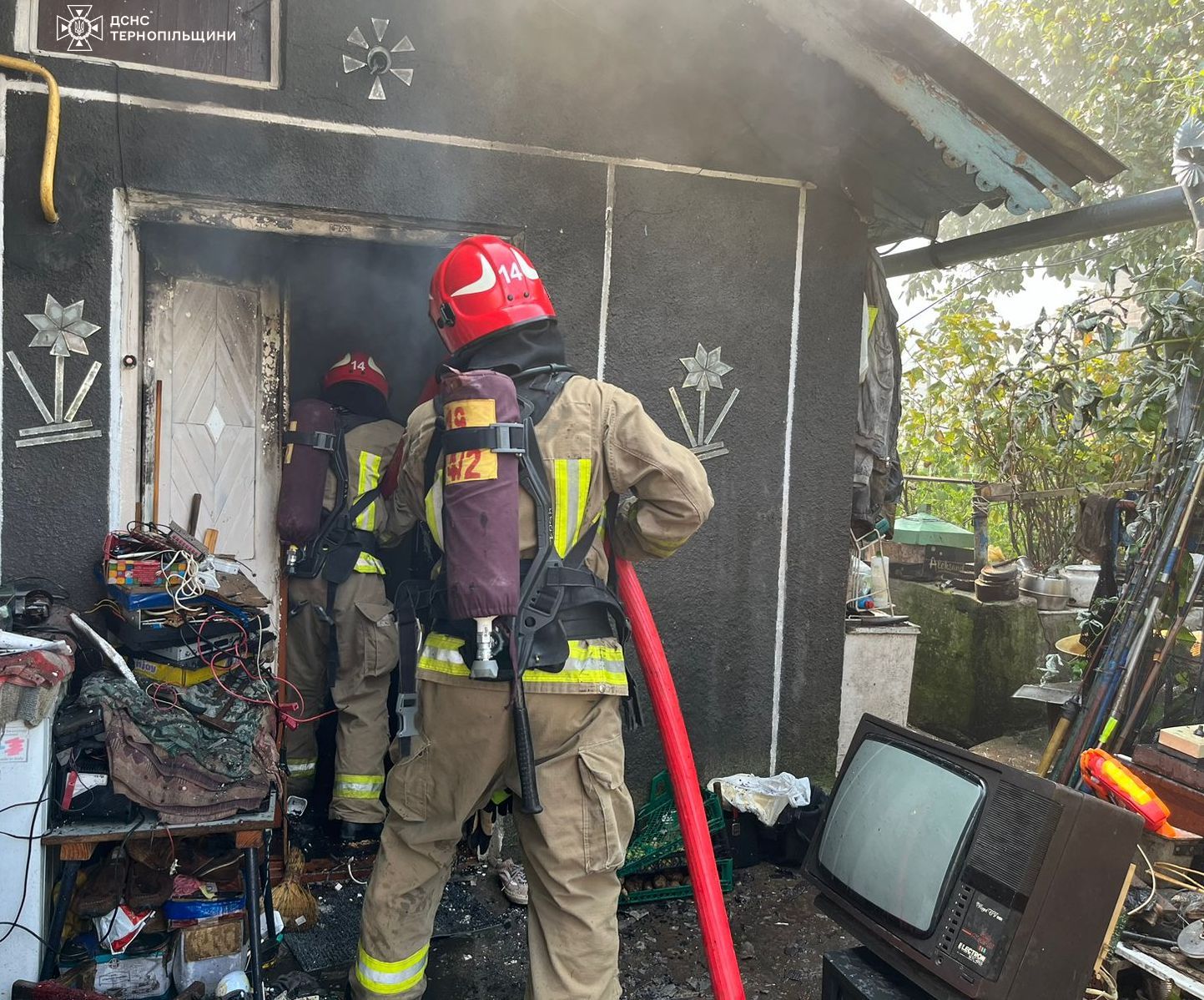 Новини Тернополя - фото з У Підгайцях горів житловий будинок