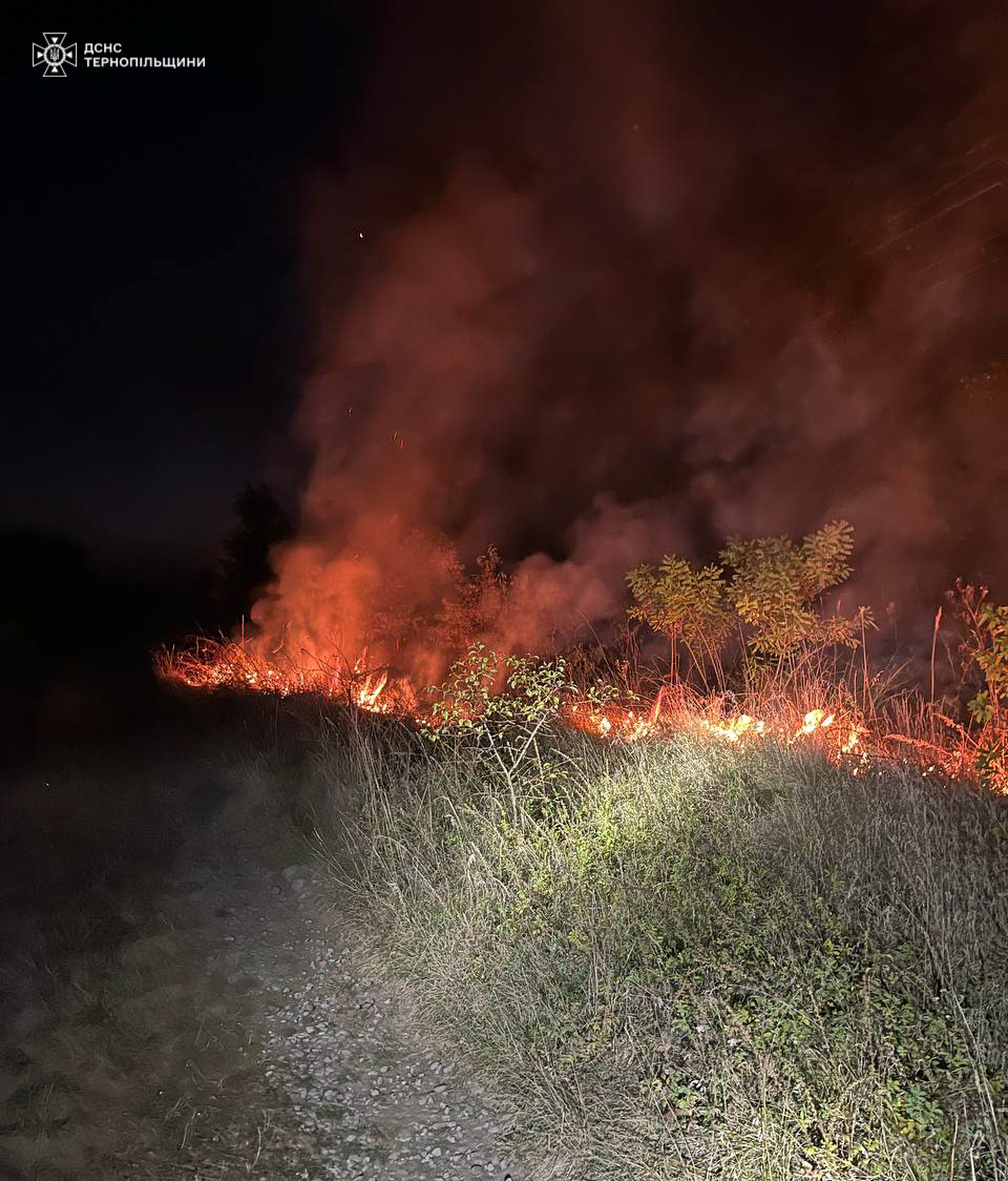 Новини Тернополя - фото з Вночі в Тернополі знову горів дачний будинок. Цього разу на Овочевій На зображенні може бути: вогонь