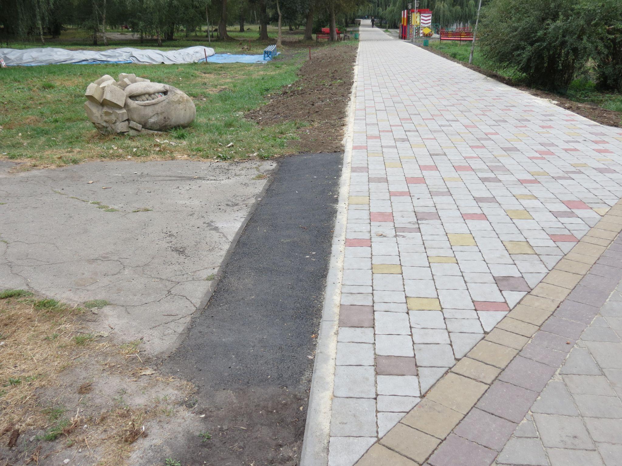 Новини Тернополя - фото з У Сопільче відремонтували тротуар за півтора мільйони: який вигляд має тепер