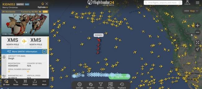 Новини Вінниці - фото з Ви не повірите! Санта-Клаус пролетів над Вінницею