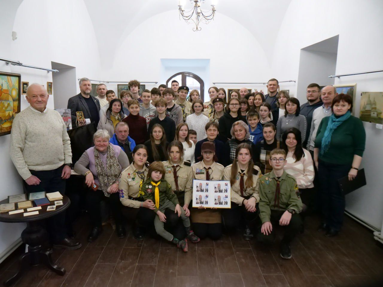 Новини Тернополя - фото з У Бережанах погасили марку, присвячену батькові Степана Бандери