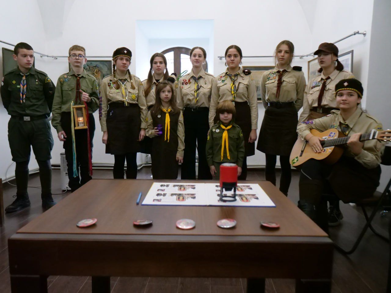 Новини Тернополя - фото з У Бережанах погасили марку, присвячену батькові Степана Бандери