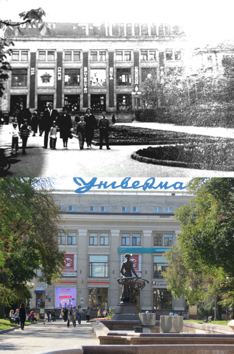Новини Тернополя - фото з Як змінився бульвар Шевченка у Тернополі: відтворили фото минулого століття з одного ракурсу