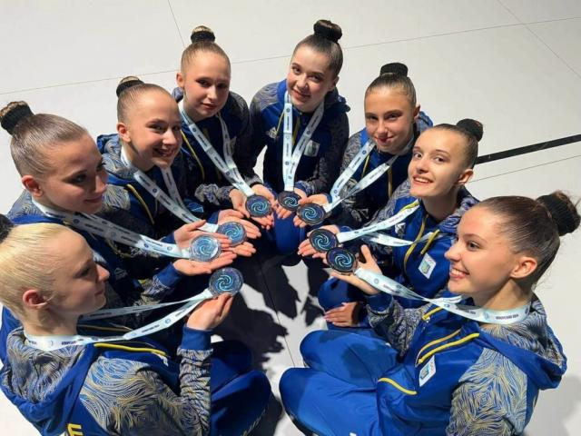 Новини Житомира - фото з Спортсмени з Житомирщини вибороли срібну та бронзові медалі на чемпіонаті світу зі спортивної аеробіки