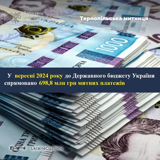 Новини Тернополя - фото з Насоси, риба, автомобілі: які ТОП-5 товарів наповнили держбюджет через Тернопільську митницю На зображенні може бути: гроші та текст