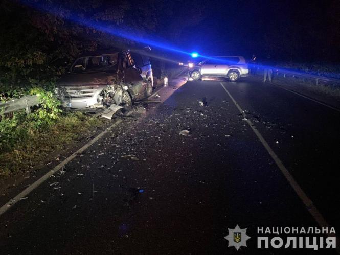 Новини Вінниці - фото з Троща на трасі: «лоб у лоб» зіткнулися дві машини, є потерпілі