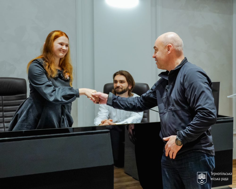 Новини Тернополя - фото з У Тернополі нова голова Молодіжної міської ради Олеся Герин. Що про неї відомо