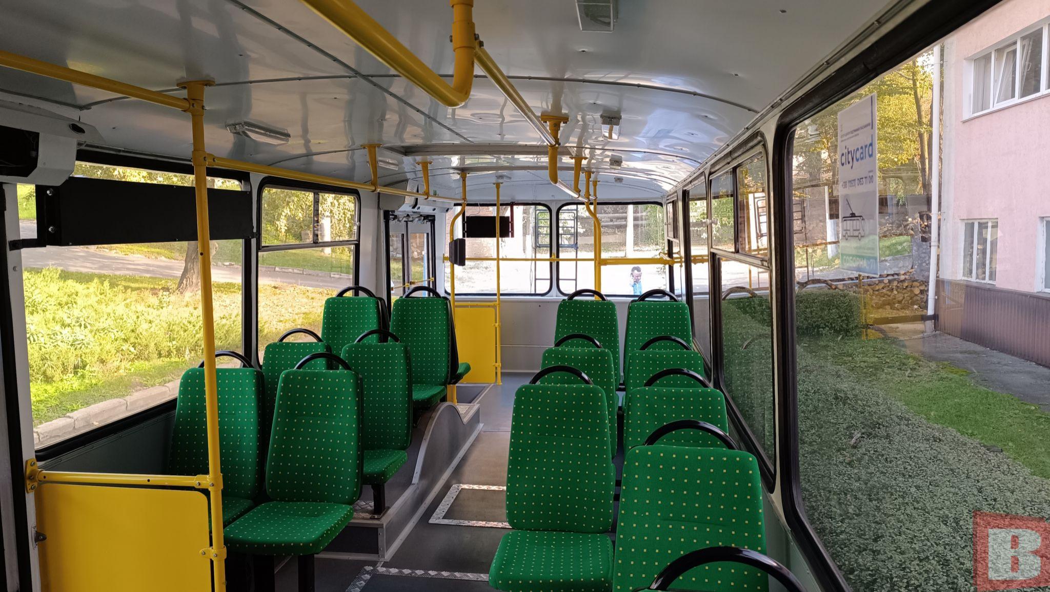 Новини Хмельницького - фото з У Хмельницькому оновили старий тролейбус. Скільки витратили і що зробили (ФОТО, ВІДЕО)