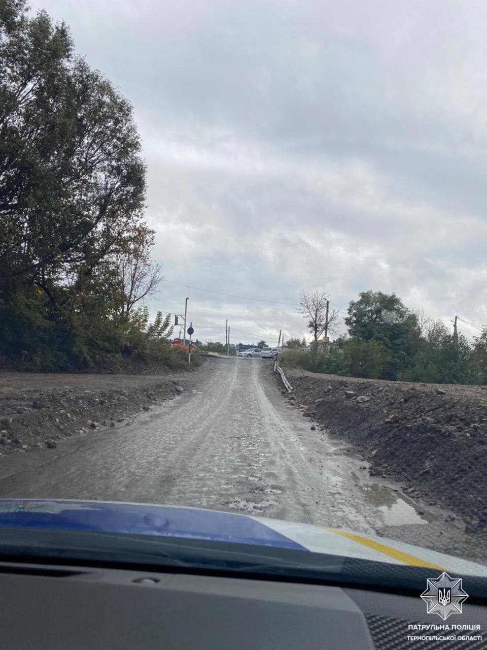 Новини Тернополя - фото з У Теребовлі триває ремонт мосту, об'їзд дозволений лише для легківок