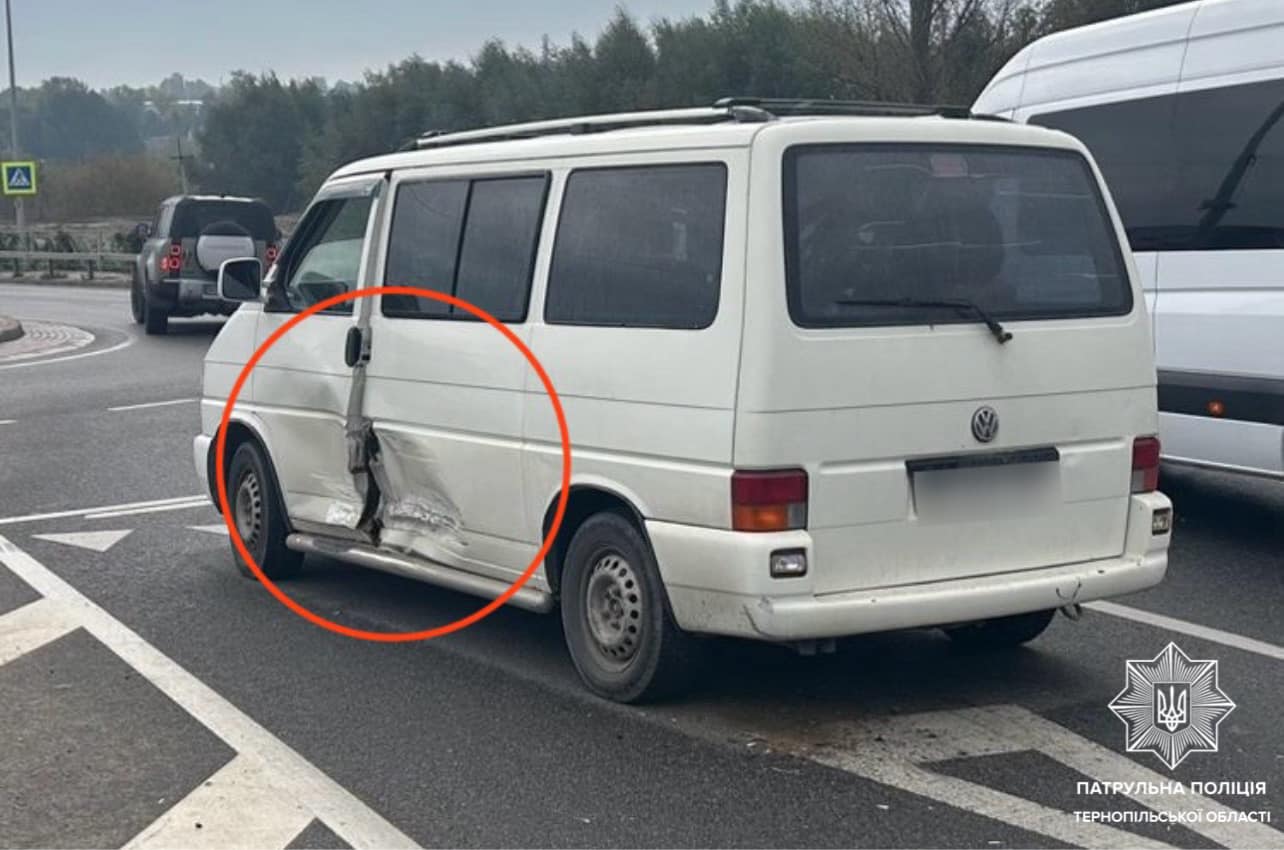 Новини Тернополя - фото з П'яний водій скоїв аварію на перехресті Будного — Шептицького