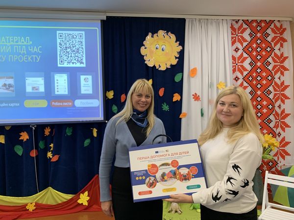 Новини Житомира - фото з Естонську методику надання першої медичної допомоги вивчали працівники дитсадків Житомира