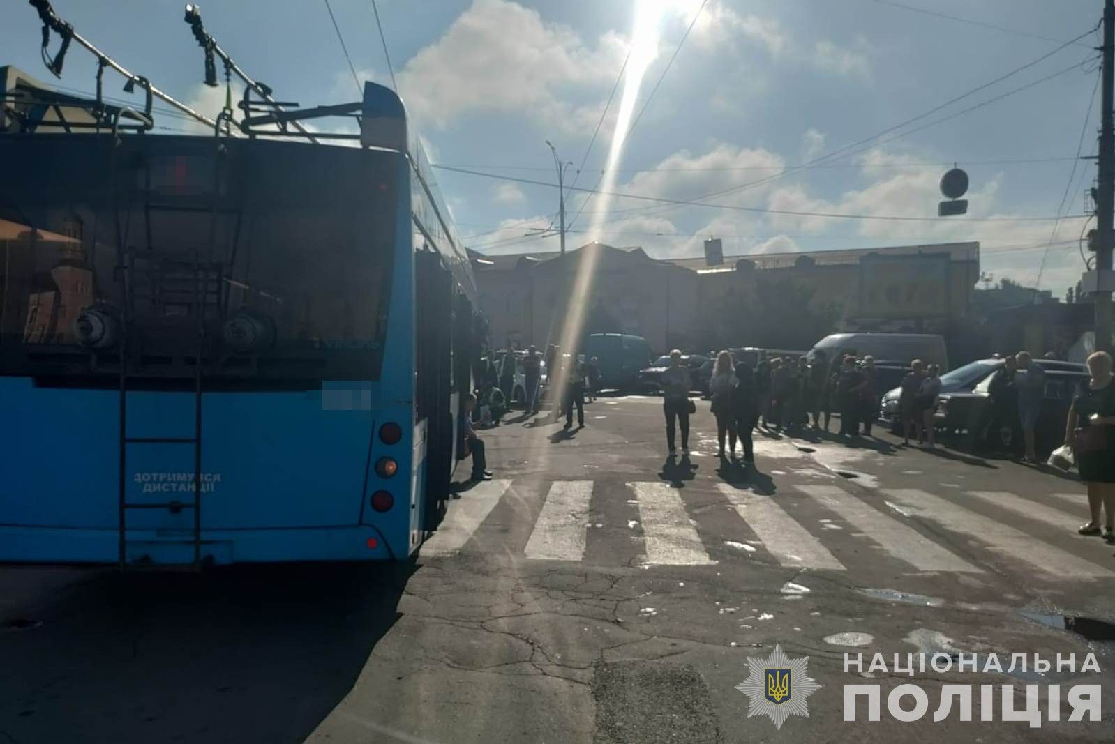 Новини Вінниці - фото з До 8 років тюрми загрожує водію тролейбуса, що переїхав жінку на Привокзальній площі. Дізнались деталі