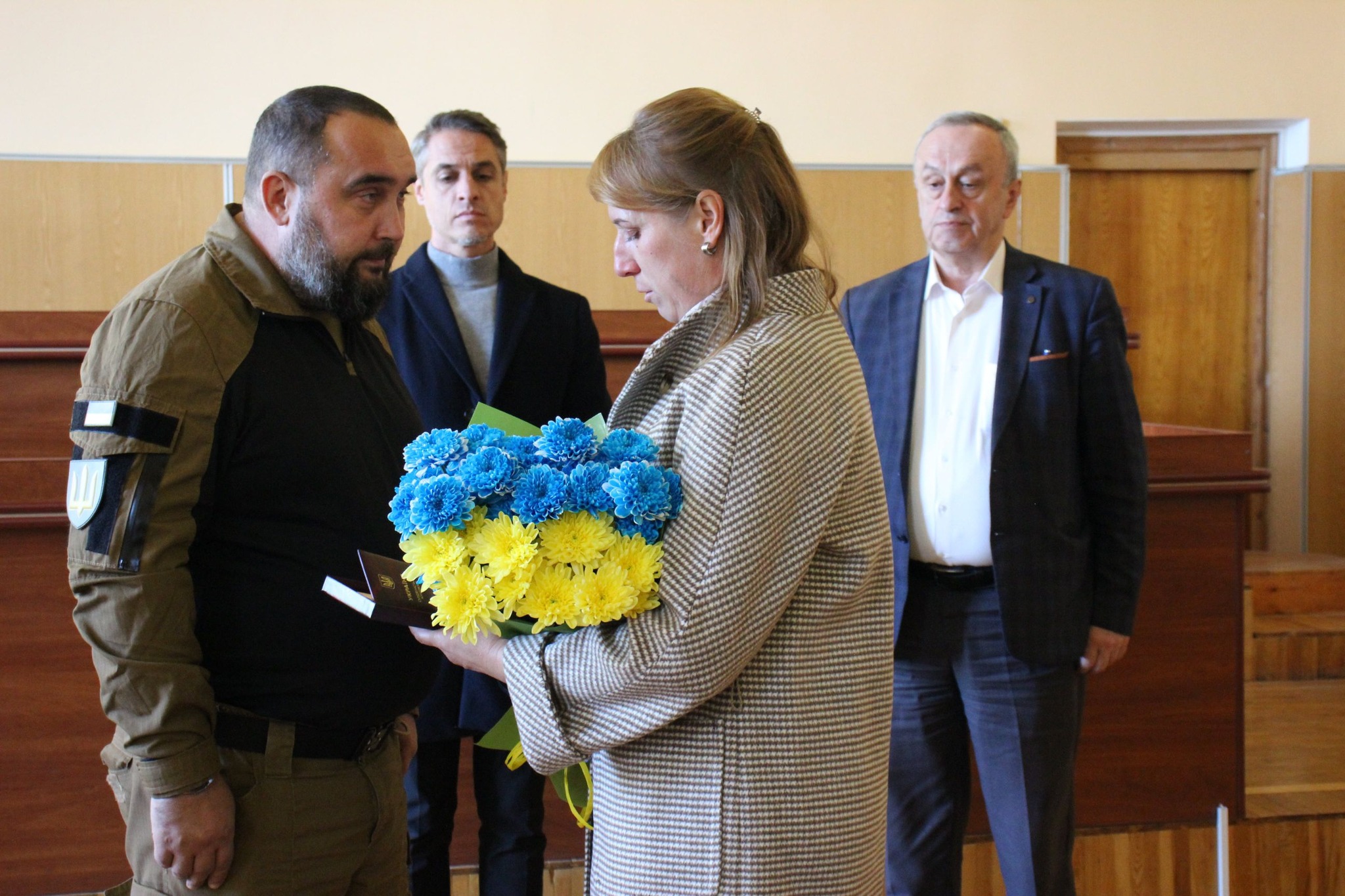 Новини Хмельницького - фото з В'ячеслав Хитрий та Денис Гук: двох захисників з Хмельницького району відзначили посмертно