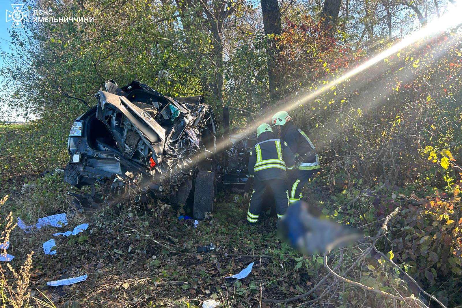 Новини Хмельницького - фото з Троє загиблих в ДТП у Хмельницькому районі. Встановлюються дані осіб (ФОТО, ВІДЕО)