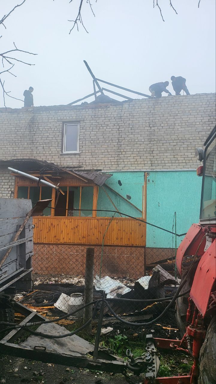 Новини Хмельницького - фото з Як сім’я зі Старокостянтинова відновлює будинок після прильоту