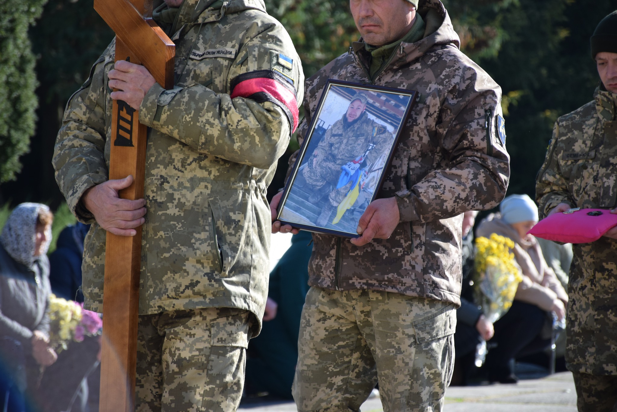 Новини Хмельницького - фото з На Хмельниччину "на щиті" повернувся батько трьох синів Олександр Гордий