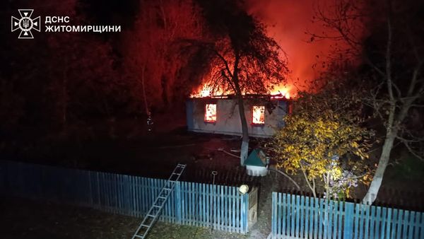 Новини Житомира - фото з Двоє людей загинули на пожежі в Квітневій громаді