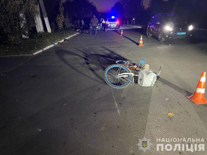 Новини Вінниці - фото з У Гайсині п'яний водій електроскутера збив велосипедистку