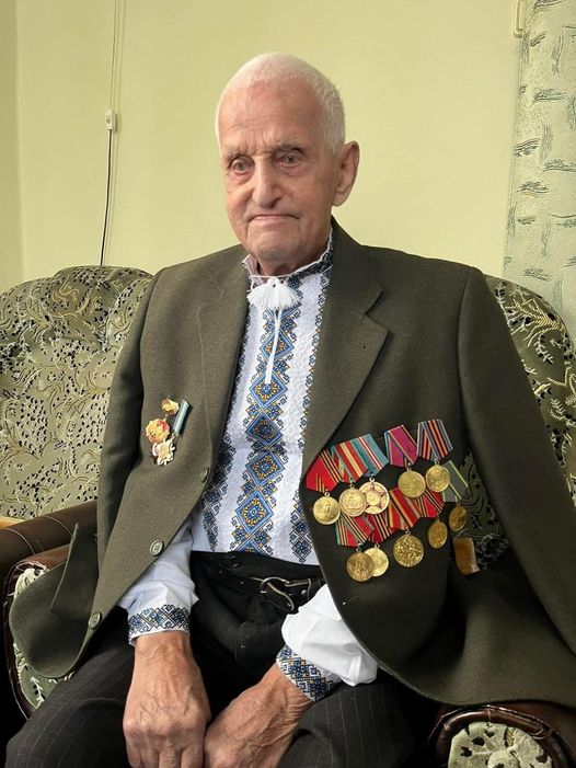 Новини Тернополя - фото з Помер довгожитель з Тернопільщини Григорій Хомич На зображенні може бути: 1 особа